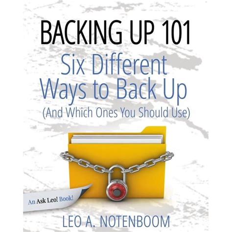 backing up 101 six different ways to backup your computer Doc